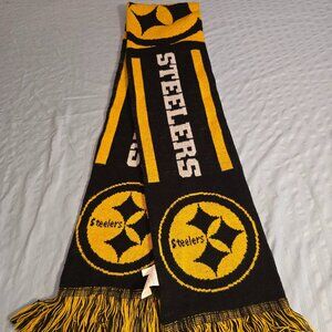 Pittsburgh Steelers Knit Scarf Forever Collectibles Acrylic